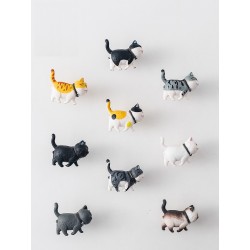 Decorative furniture handles - wall hooks - cat shapedMeubels