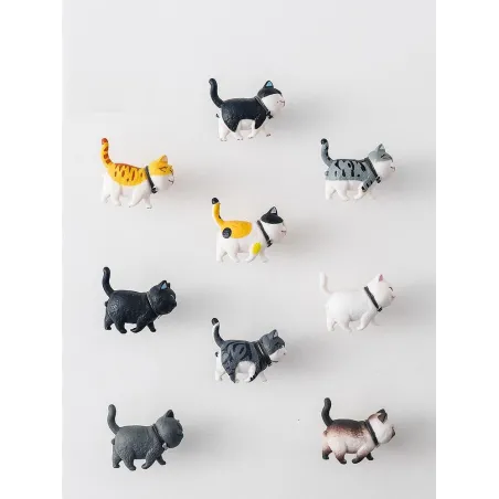 Decorative furniture handles - wall hooks - cat shapedFurniture