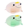 Kikker met kroontje - knuffel/kussenKnuffels