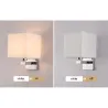 LED wandlamp - moderne textiellamp - E27 - 5WWandlampen