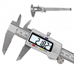 150 mm - LCD - digitaler Messschieber - Edelstahl - elektronisches Mikrometer