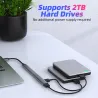 Type-C / USB A - USB 3.0 HUB - OTG - 4/7-poorts - splitter - adapterHubs