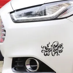 Autosticker - octopuspatroonStickers
