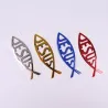 Jezus / vissymbool - autostickerStickers