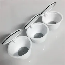 Hervulbare / herbruikbare koffiecapsules - voor Dolce Gusto - 3 stuksKoffiefilters