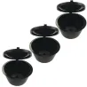 Hervulbare / herbruikbare koffiecapsules - voor Dolce Gusto - 3 stuksKoffiefilters