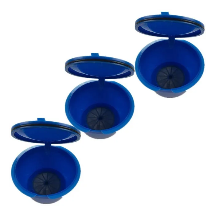 Hervulbare / herbruikbare koffiecapsules - voor Dolce Gusto - 3 stuksKoffiefilters
