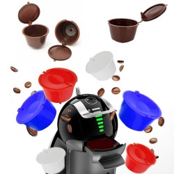 Hervulbare / herbruikbare koffiecapsules - voor Dolce Gusto - 3 stuksKoffiefilters