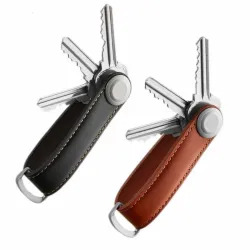 EDC pocket key organizer - leren etui - sleutelhangerSleutelhangers