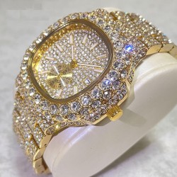 Luxe Quartz kristal horloge - waterdichtHorloges