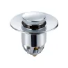 Kitchen / bathroom sink plug - pop-up buttonSink strainers
