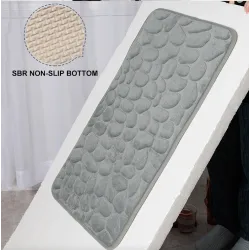 Antislip badmat - traagschuim - 40*60cmTapijten