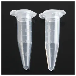 Mini plastic testlaboratorium centrifugebuisjes - 42*11mm - 100 stuksCentrifugebuizen