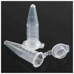 Mini plastic testlaboratorium centrifugebuisjes - 42*11mm - 100 stuksCentrifugebuizen