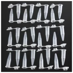 Mini plastic testlaboratorium centrifugebuisjes - 42*11mm - 100 stuksCentrifugebuizen