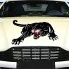 Zwarte tijger - vinyl autostickerStickers