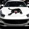 Zwarte tijger - vinyl autostickerStickers