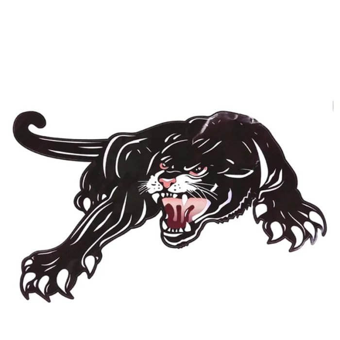 Zwarte tijger - vinyl autostickerStickers