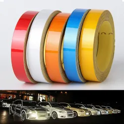 Reflecterende tape - auto/motorsticker - 1 cm * 5 mtrStickers
