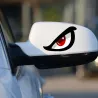 Reflecterende autosticker - rode ogenStickers