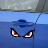 Reflecterende autosticker - rode ogenStickers