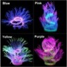 Aquariendekoration - leuchtende Seeanemone aus Silikon