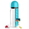 Daily pill organizer - box - water bottle - leak-proof - 600mlWater bottles