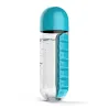 Daily pill organizer - box - water bottle - leak-proof - 600mlWater bottles