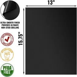 Non-stick BBQ grillmat - hittebestendig - 40 * 33cmBarbecue - BBQ