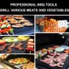 Non-stick BBQ grillmat - hittebestendig - 40 * 33cmBarbecue - BBQ