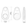 Mini smart GPS tracker - sleutel/kids/bagage tracker - BluetoothElectronica & Gereedschap