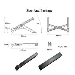 NEXSTAND K7 - laptop / tablet standaard - opvouwbaar - verstelbaarHouders