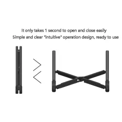 NEXSTAND K7 - laptop / tablet standaard - opvouwbaar - verstelbaarHouders