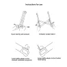 NEXSTAND K7 - laptop / tablet standaard - opvouwbaar - verstelbaarHouders