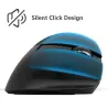 M618 - 2.4GHZ - mini verticale draadloze muis - Bluetooth 4 - dubbele modus - oplaadbaar - stilMuizen