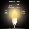 LED lamp - E12 - E14 - RGB - met afstandsbediening - dimbaarE14