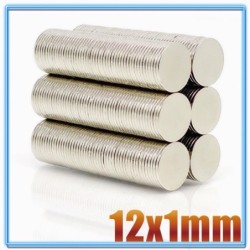 N35 – Neodym-Magnet – starke runde Scheibe – 12 mm * 1 mm