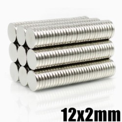 N35 – Neodym-Magnet – starke runde Scheibe – 12 mm * 2 mm