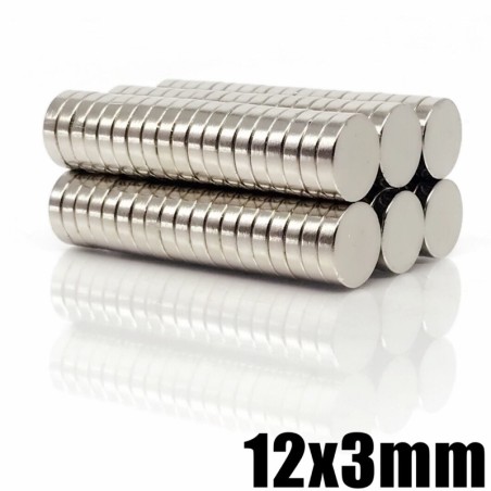 N35 - neodymium magnet - strong round disc - 12mm * 3mmN35