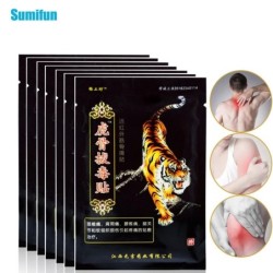 Sumifun - Tigerbalsam - Schmerzlindernde Pflaster - Rücken-/Nackenmuskulatur/Gelenke - 100 Stück