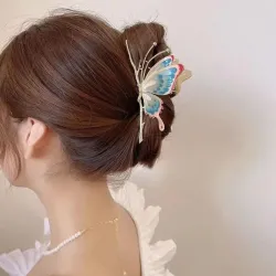 Vlindervormige haarclipHaarspelden