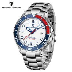 PAGANI DESIGN - modieus automatisch horloge - roestvrij staal - witHorloges