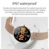 Elegante smartwatch - ultradun - 1,36" - AMOLED - HD-display - waterdicht - roestvrij staal - nylon bandSmart-Wear