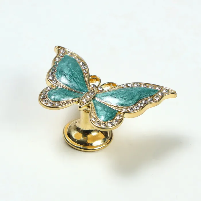 Decorative furniture handles - knobs - butterflies - flowersFurniture