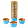 Cupcakepapiertjes - bakvormen - aluminiumfolie - 50 stuksBakvormen