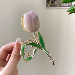 Tulpvormige haarclipHaarspelden