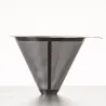 Roestvrijstalen koffiefilter - herbruikbare gaasmandKoffiefilters