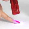 9 LED - UV-lichtzaklamp - snelle mini-nageldrogerNageldrogers