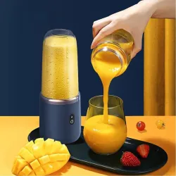 Multifunctionele blender met 6 messen - sapcentrifuge / smoothiemaker / ijsbreker - USBDrinkwaren