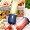 Multifunctionele blender met 6 messen - sapcentrifuge / smoothiemaker / ijsbreker - USBDrinkwaren